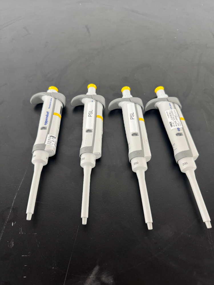 Image of Eppendorf Research Plus Single Channel Pipettes - Quantity 4